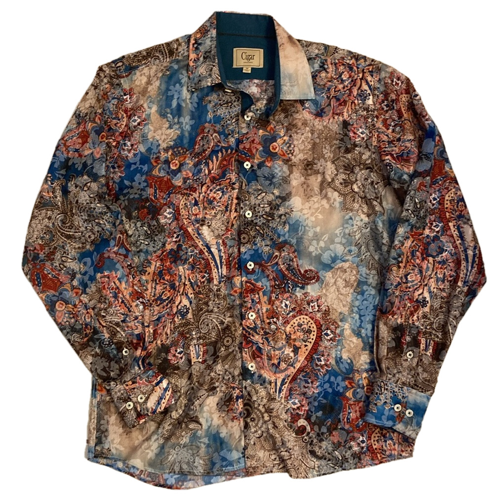 Cigar Couture Button Down Shirt
